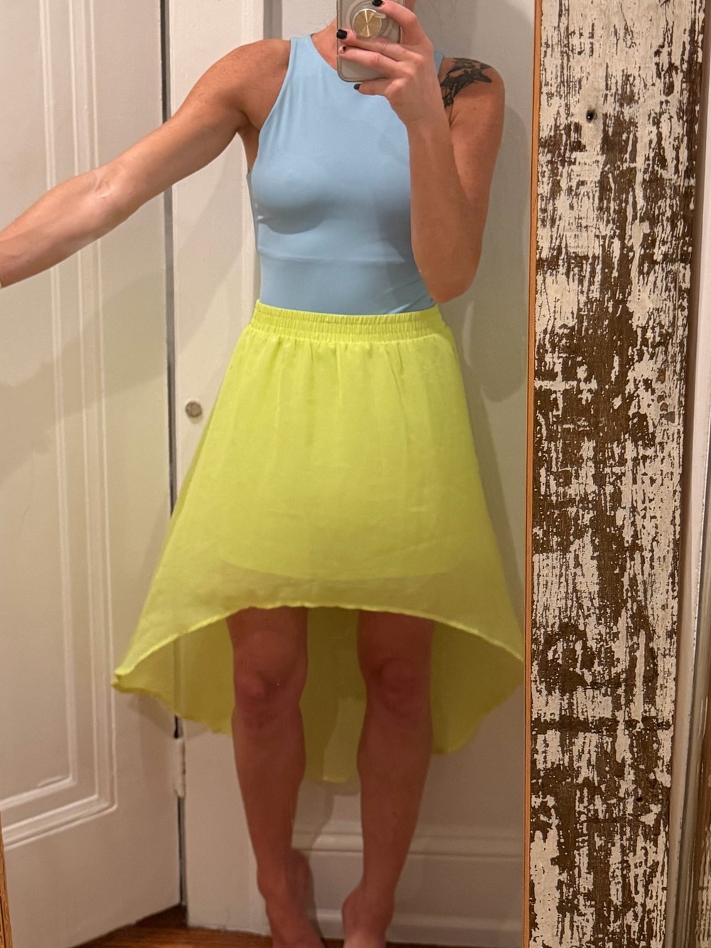 ReoRia Light Blue Bodysuit